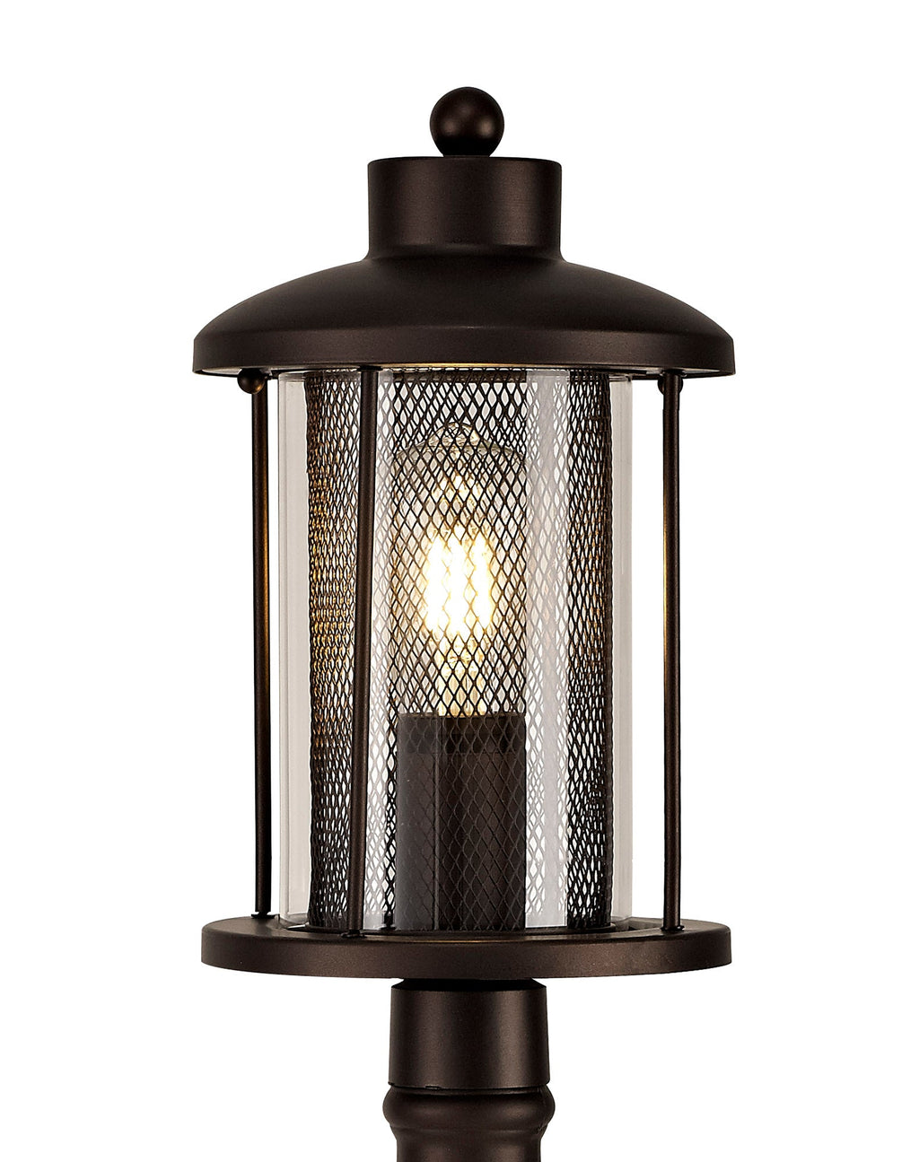 Luminosity Designs - Miner Single Headed Post Lamp - Luminosity Designs Ltd