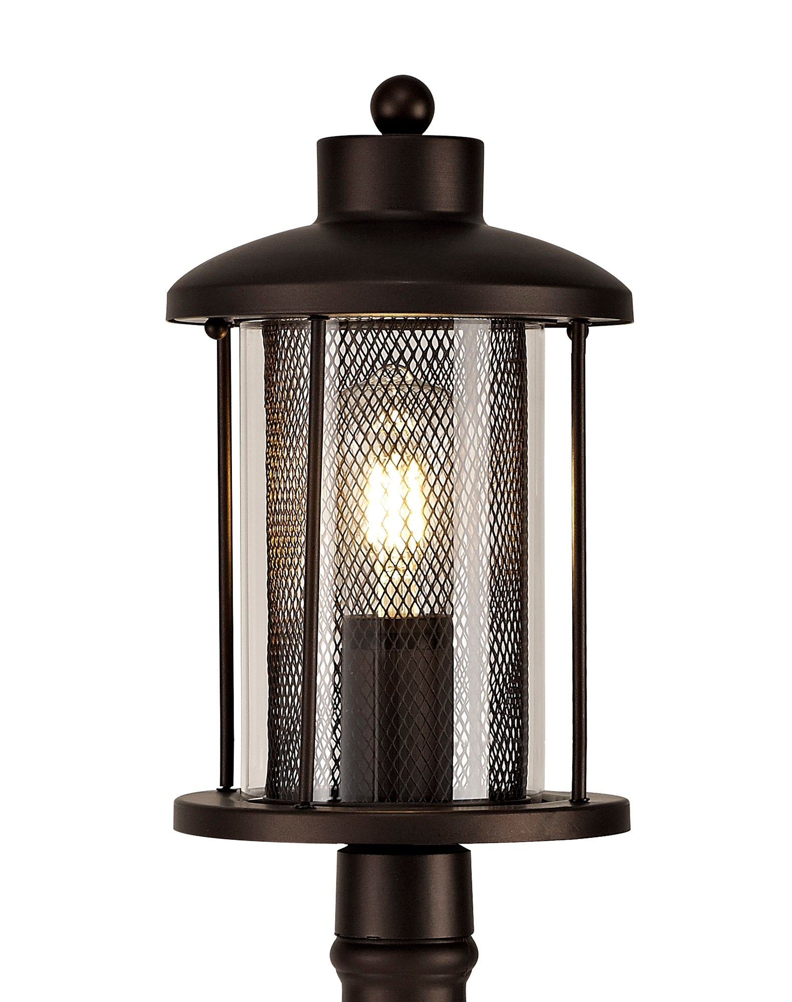 Luminosity Designs - Miner Single Headed Post Lamp - Luminosity Designs Ltd