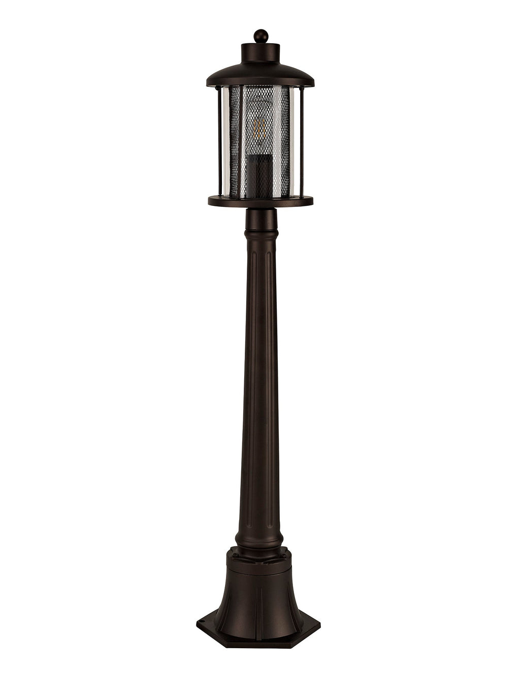 Luminosity Designs - Miner Single Headed Post Lamp - Luminosity Designs Ltd