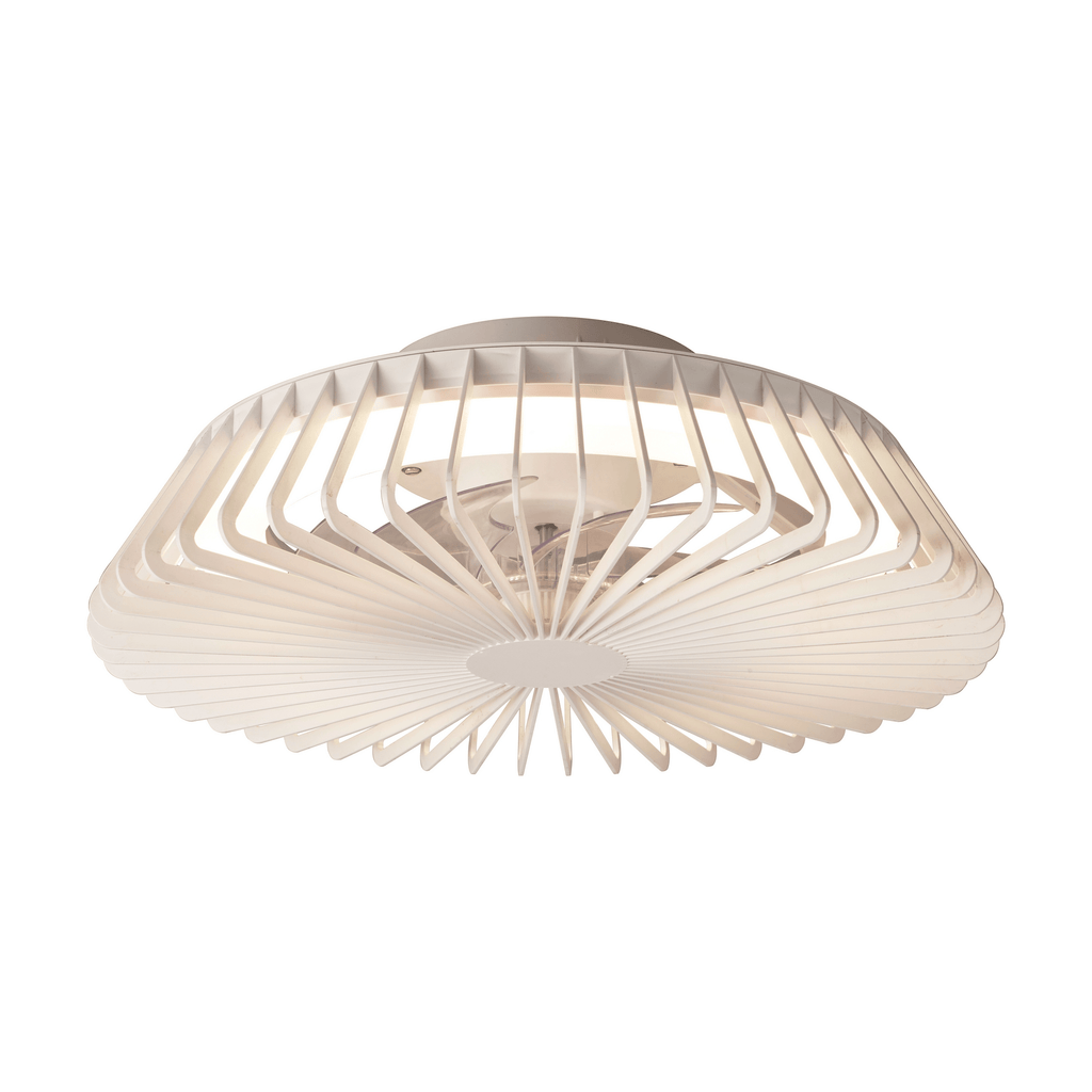Mantra - Mini Himalaya LED Dimmable Ceiling Light With Built - In Fan - Remote Control - Luminosity Designs Ltd