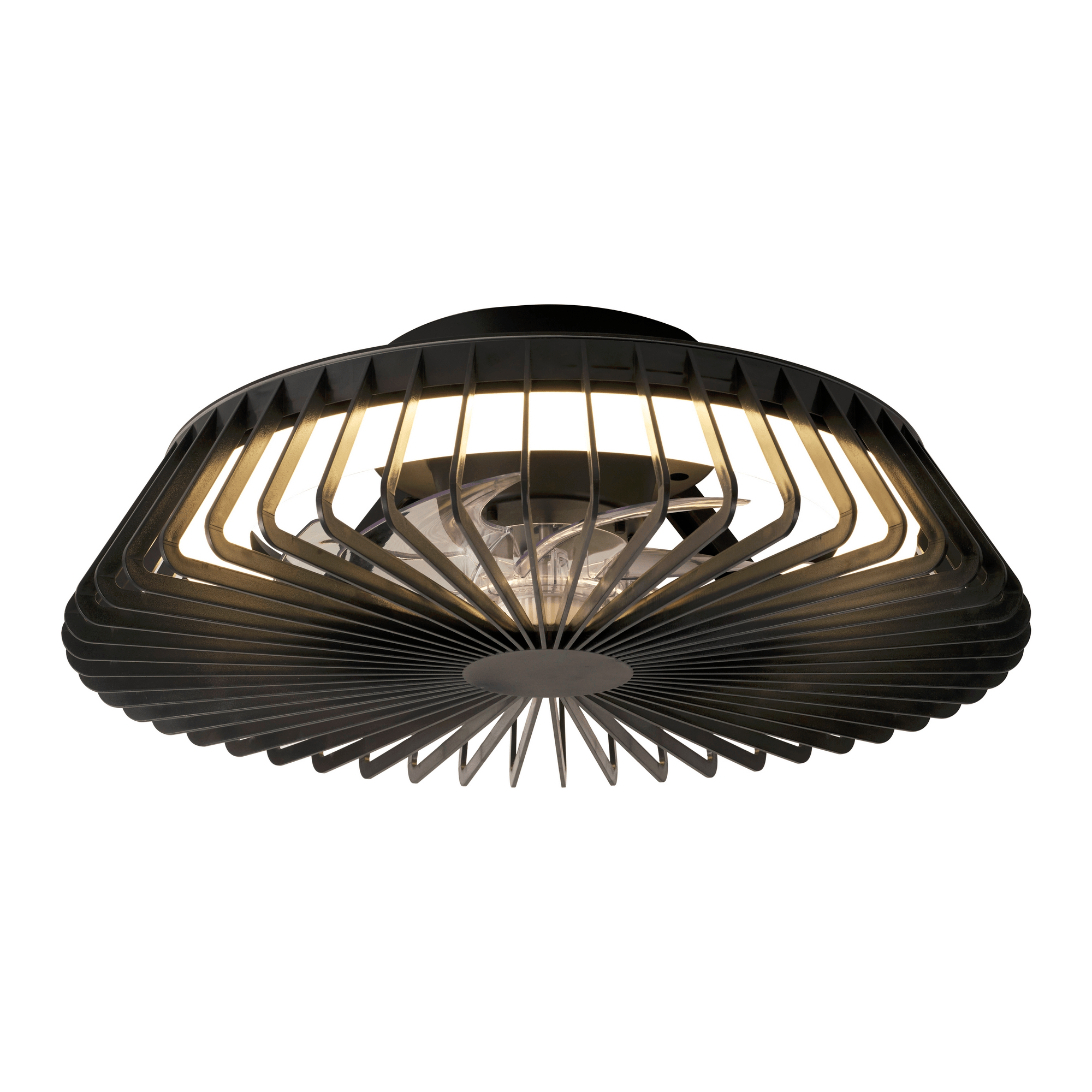Mantra - Mini Himalaya LED Dimmable Ceiling Light With Built - In Fan - Remote Control - Luminosity Designs Ltd