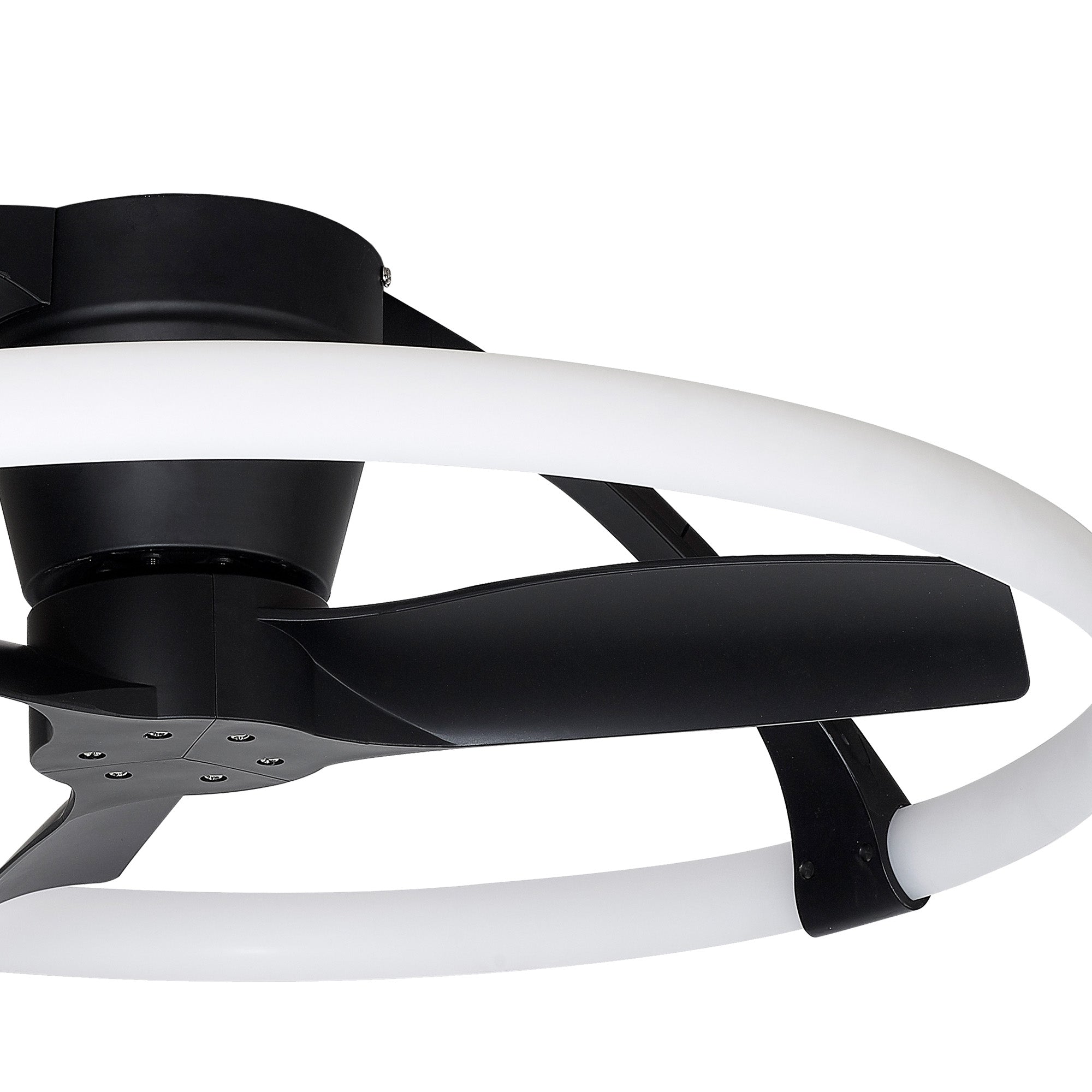 Mantra - MINI Nepal LED Dimmable Ceiling Light With Built - In Fan - Remote Control, APP Control, - Luminosity Designs Ltd