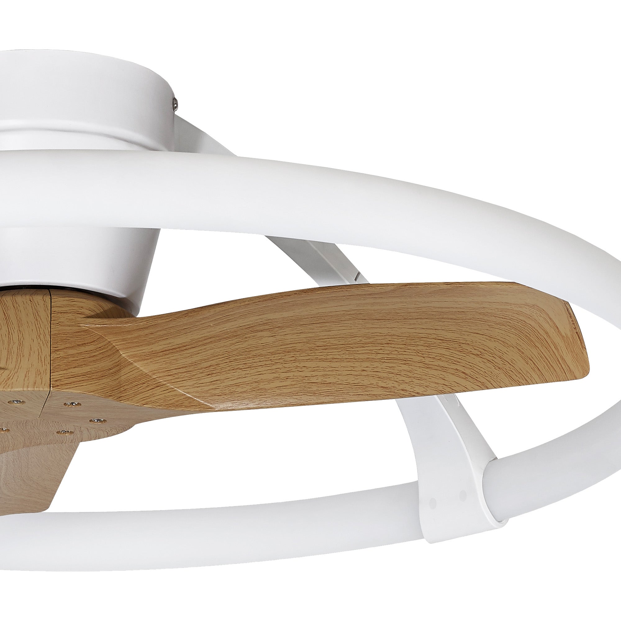 Mantra - MINI Nepal LED Dimmable Ceiling Light With Built - In Fan - Remote Control, APP Control, - Luminosity Designs Ltd