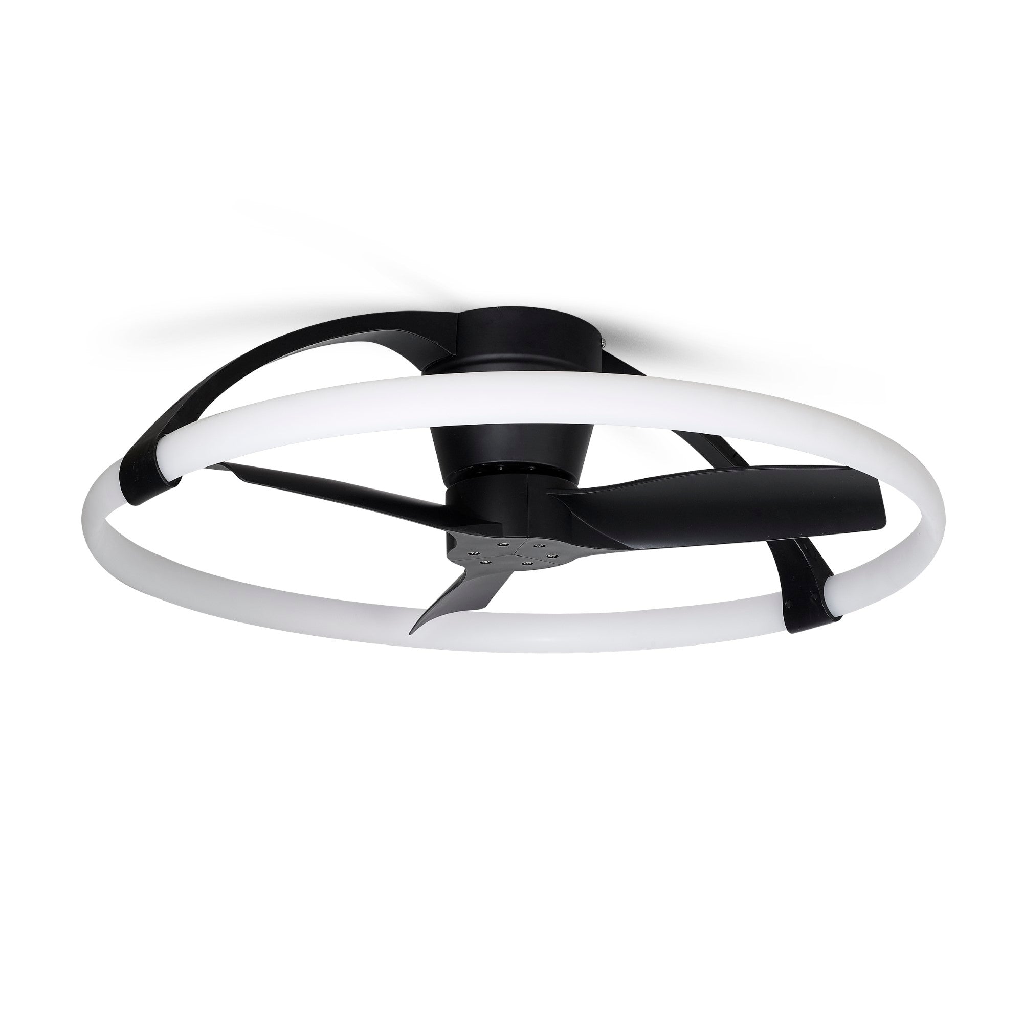 Mantra - MINI Nepal LED Dimmable Ceiling Light With Built - In Fan - Remote Control, APP Control, - Luminosity Designs Ltd