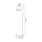 Luminosity Designs - Ministry Adjustable Floor Lamp - Luminosity Designs Ltd