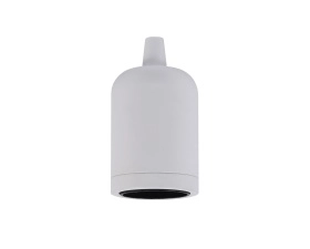 Luminosity Designs - Modern Metal Pendant Lampholder With Shade Ring - Luminosity Designs Ltd