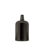 Luminosity Designs - Modern Metal Pendant Lampholder With Shade Ring - Luminosity Designs Ltd