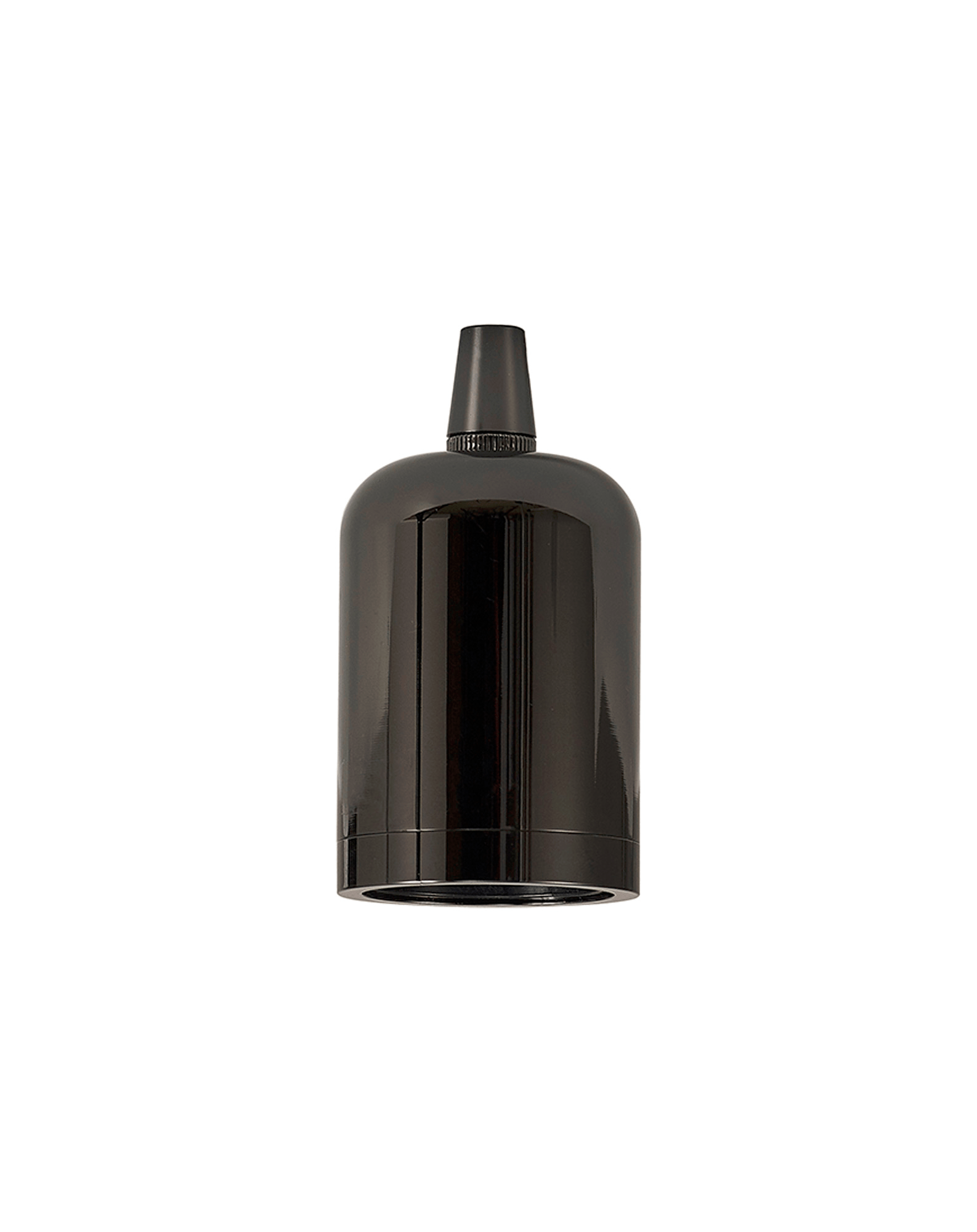 Luminosity Designs - Modern Metal Pendant Lampholder With Shade Ring - Luminosity Designs Ltd
