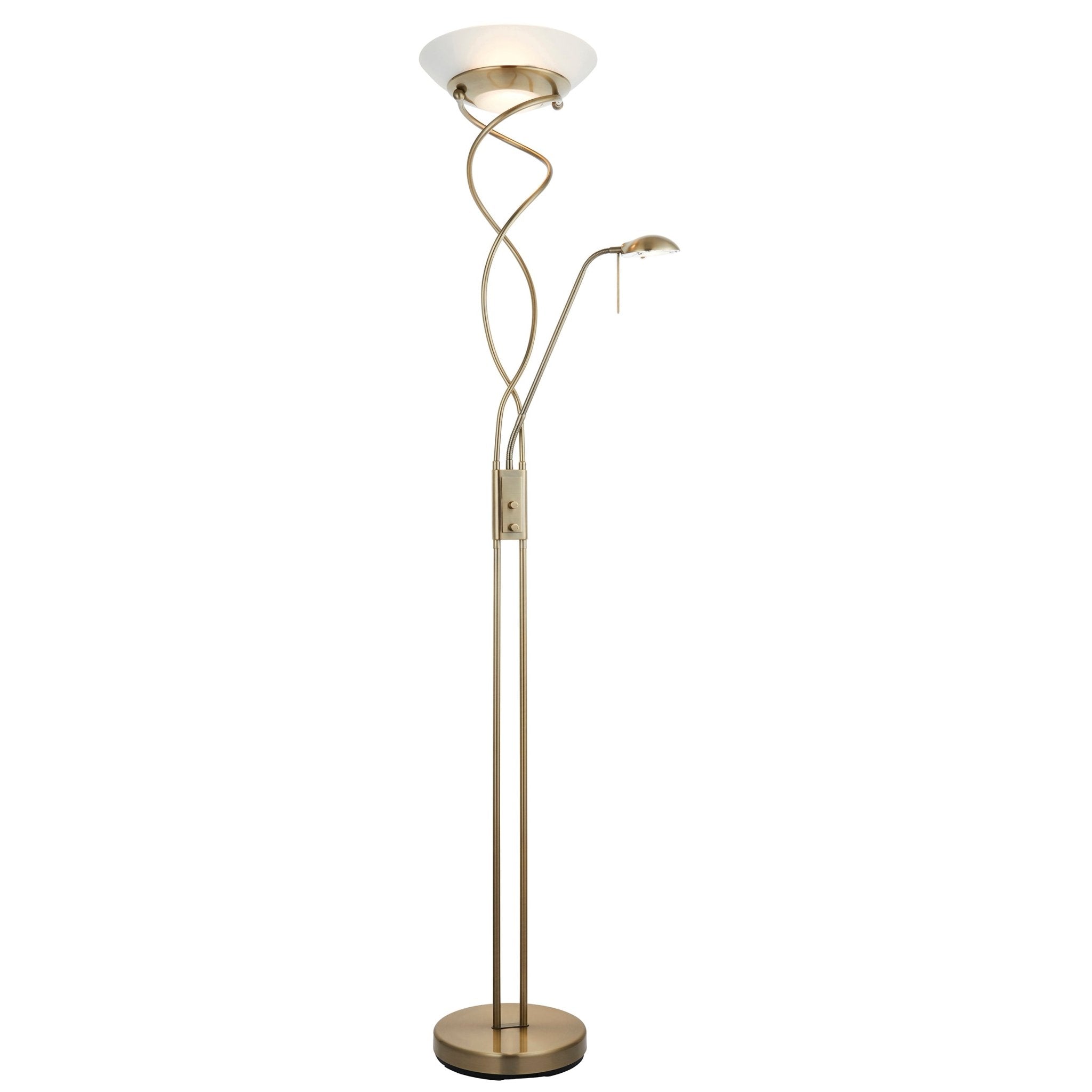 Endon - Monaco Mother and Child Floor Lamp - Luminosity Designs Ltd