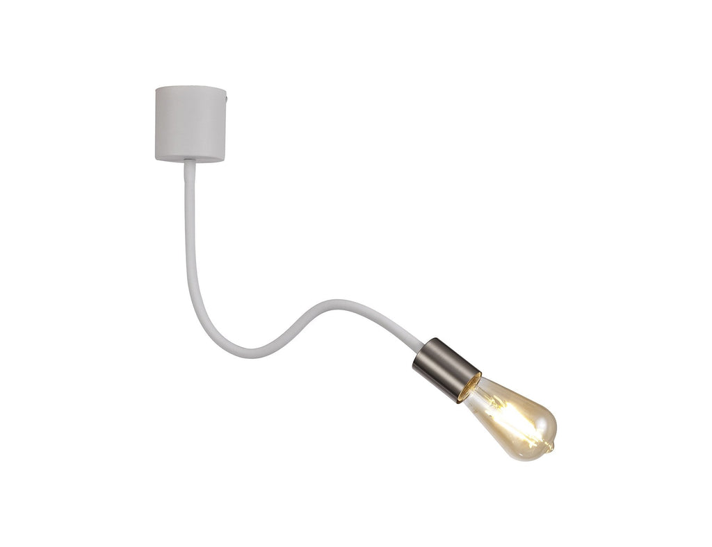 Luminosity Designs - Move Bendable Semi Flush Ceiling Light - Luminosity Designs Ltd