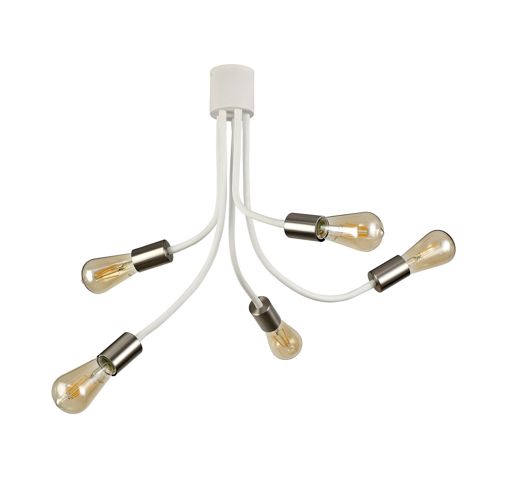 Luminosity Designs - Move Bendable Semi Flush Ceiling Light - Luminosity Designs Ltd