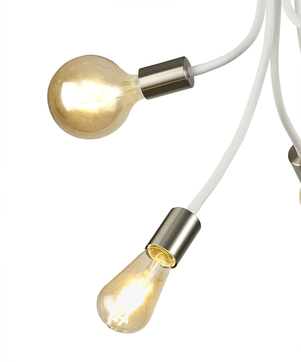 Luminosity Designs - Move Bendable Semi Flush Ceiling Light - Luminosity Designs Ltd