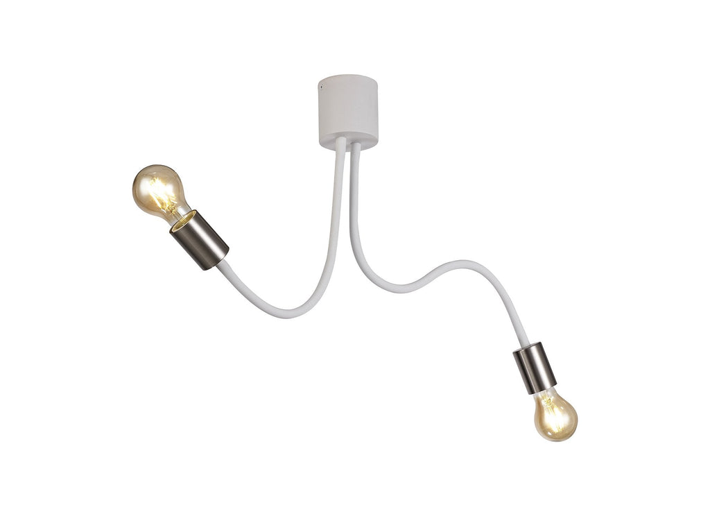 Luminosity Designs - Move Bendable Semi Flush Ceiling Light - Luminosity Designs Ltd