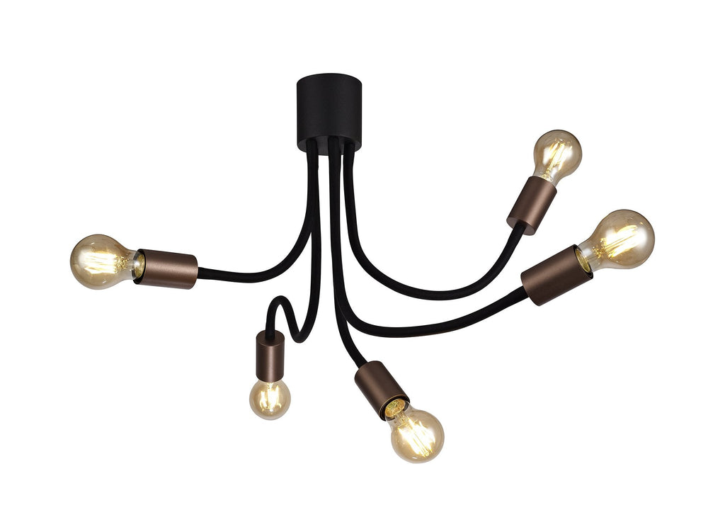 Luminosity Designs - Move Bendable Semi Flush Ceiling Light - Luminosity Designs Ltd