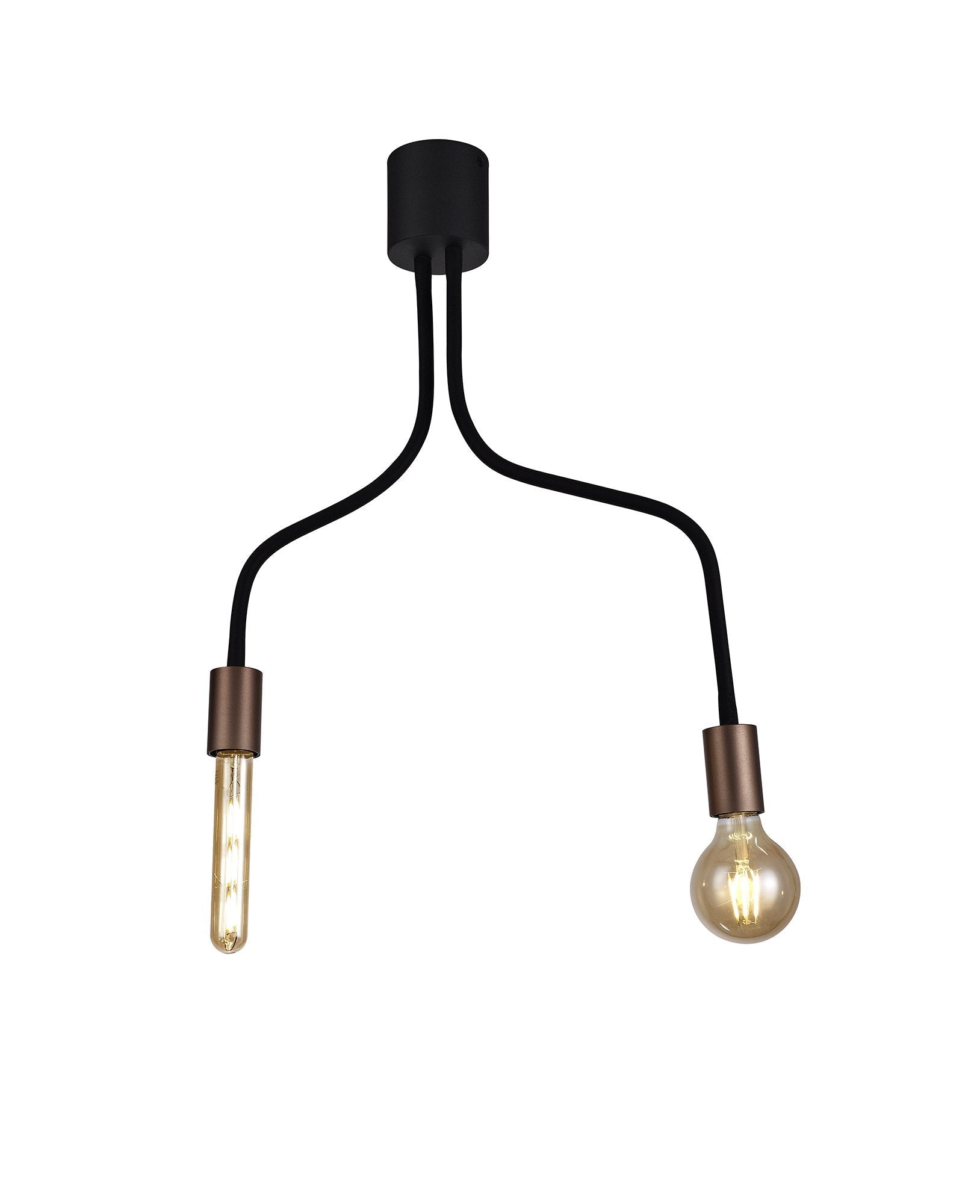 Luminosity Designs - Move Bendable Semi Flush Ceiling Light - Luminosity Designs Ltd