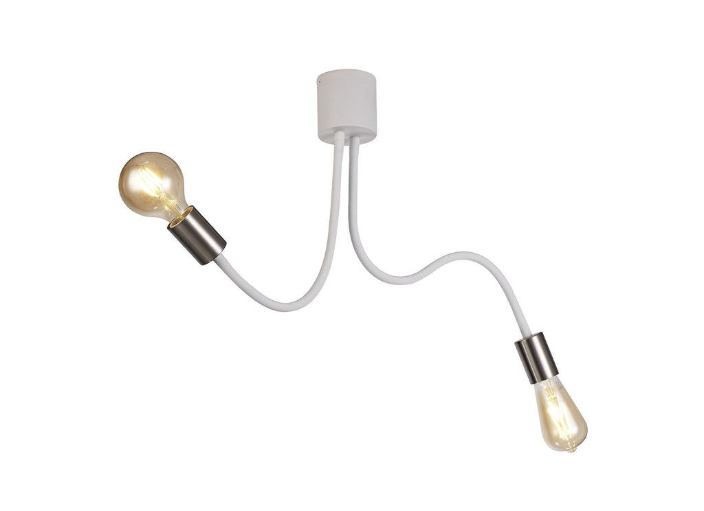 Luminosity Designs - Move Bendable Semi Flush Ceiling Light - Luminosity Designs Ltd