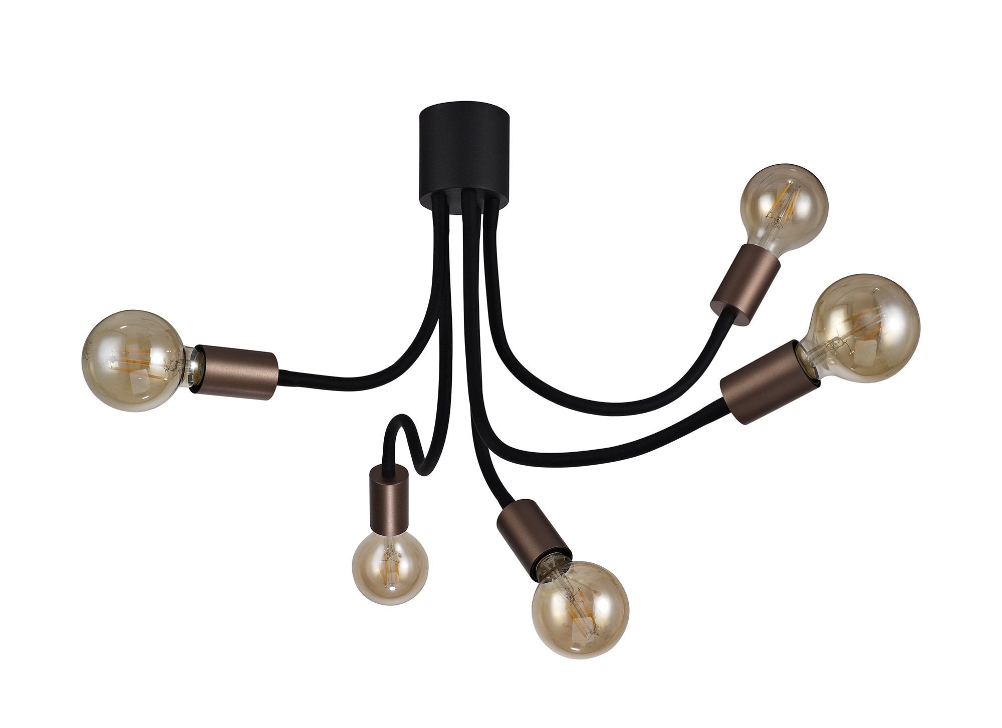 Luminosity Designs - Move Bendable Semi Flush Ceiling Light - Luminosity Designs Ltd