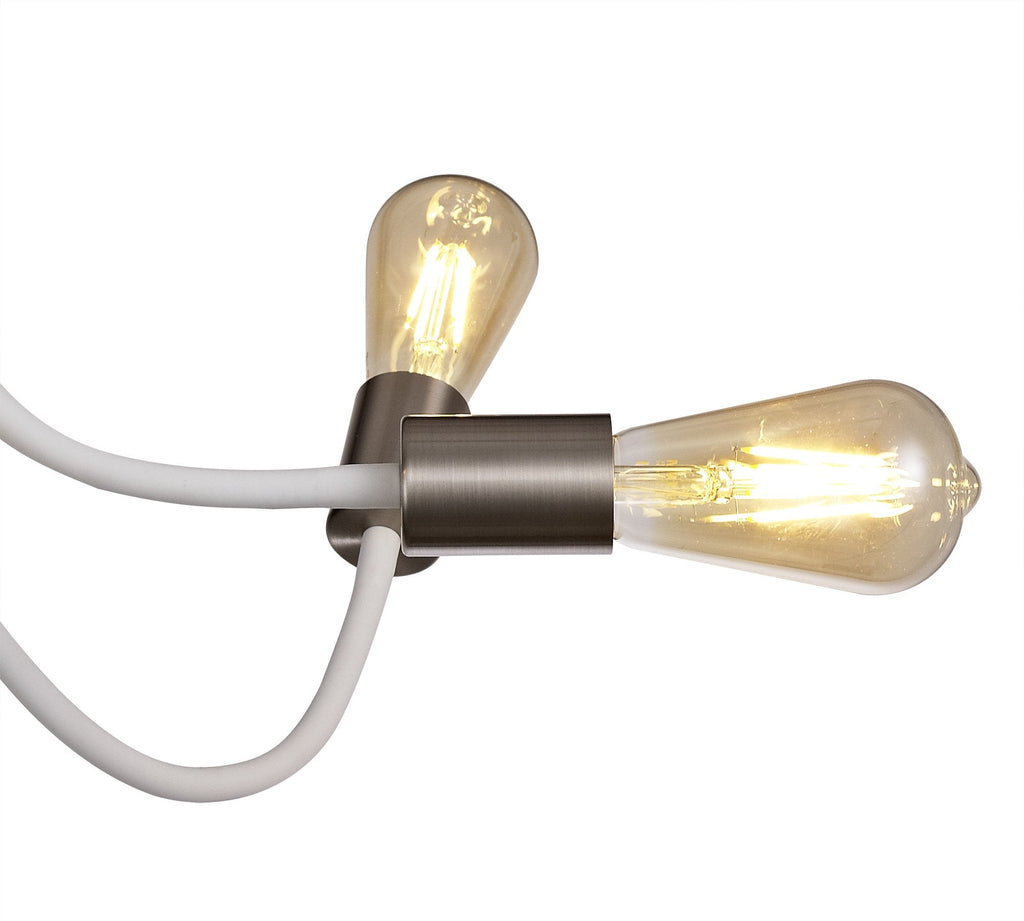 Luminosity Designs - Move Bendable Semi Flush Ceiling Light - Luminosity Designs Ltd