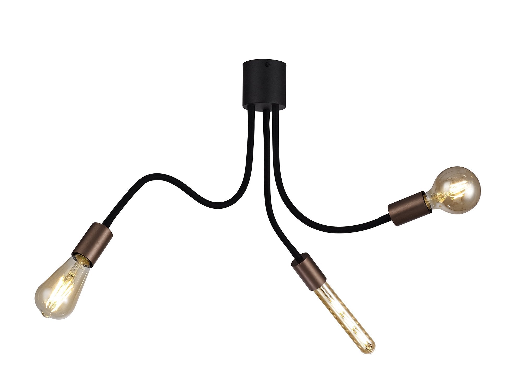 Luminosity Designs - Move Bendable Semi Flush Ceiling Light - Luminosity Designs Ltd