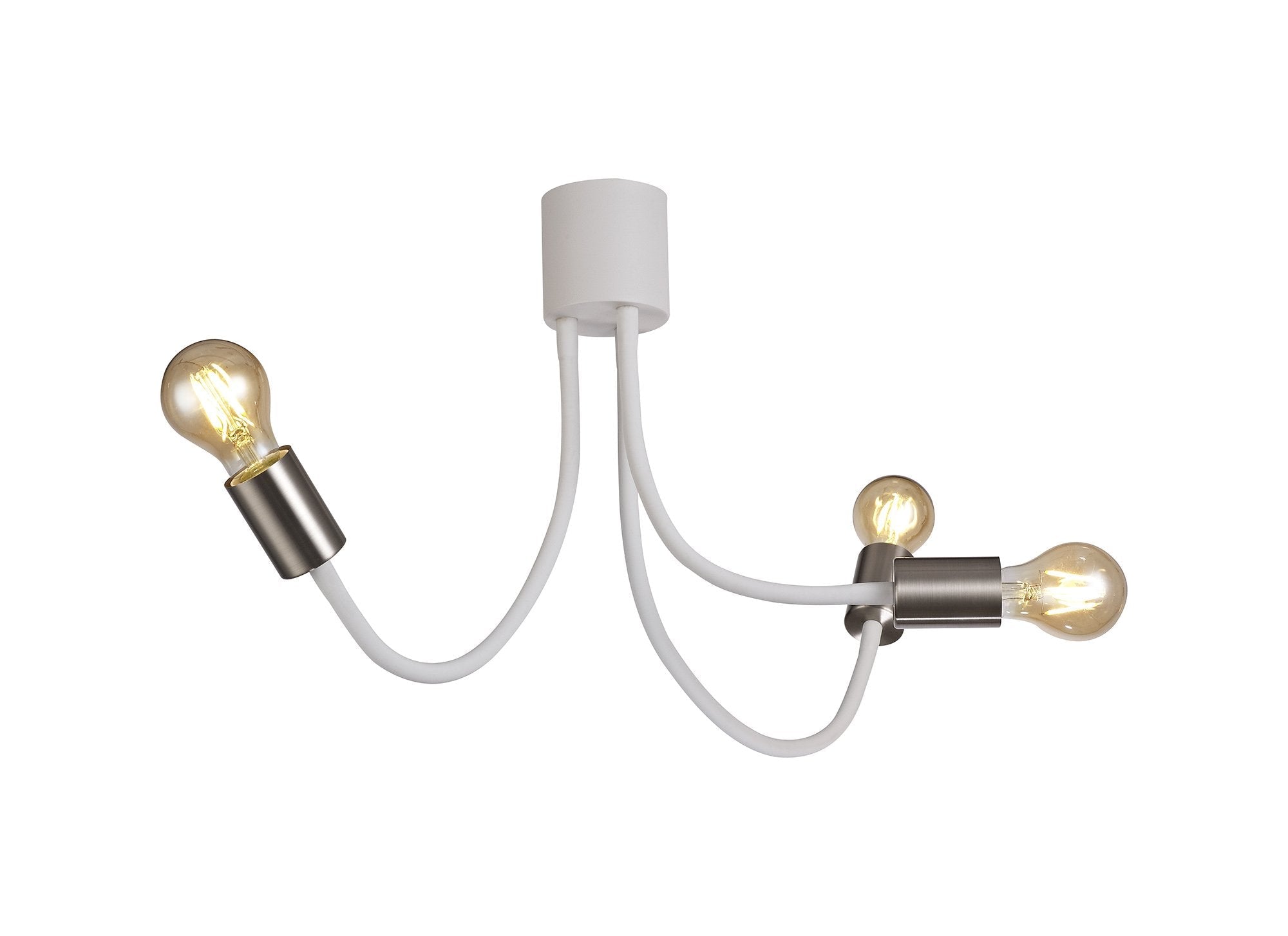Luminosity Designs - Move Bendable Semi Flush Ceiling Light - Luminosity Designs Ltd