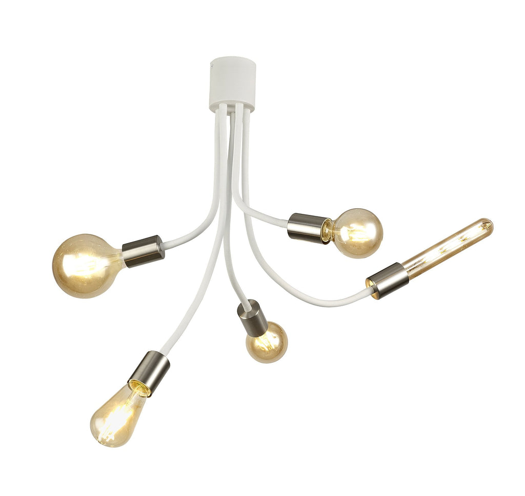 Luminosity Designs - Move Bendable Semi Flush Ceiling Light - Luminosity Designs Ltd
