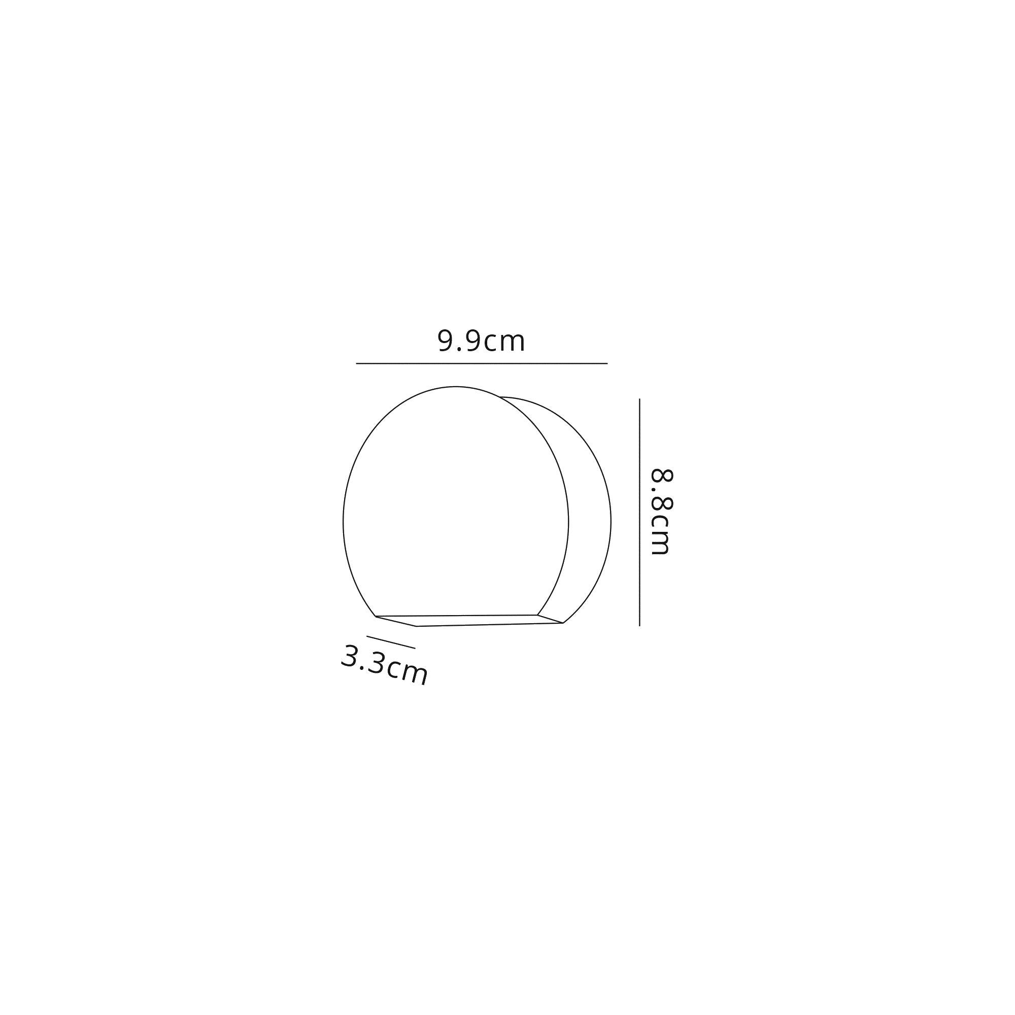 Luminosity Designs - Muffin Wall Lamp - Luminosity Designs Ltd
