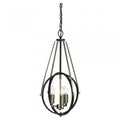 Oaks Lighting - Mulgrave Metal Lantern Pendant Light - EX DISPLAY - Luminosity Designs Ltd