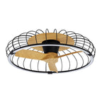 Mantra - Nature LED Dimmable Ceiling Light With Built - In Fan - Remote Control, APP Control, - Luminosity Designs Ltd