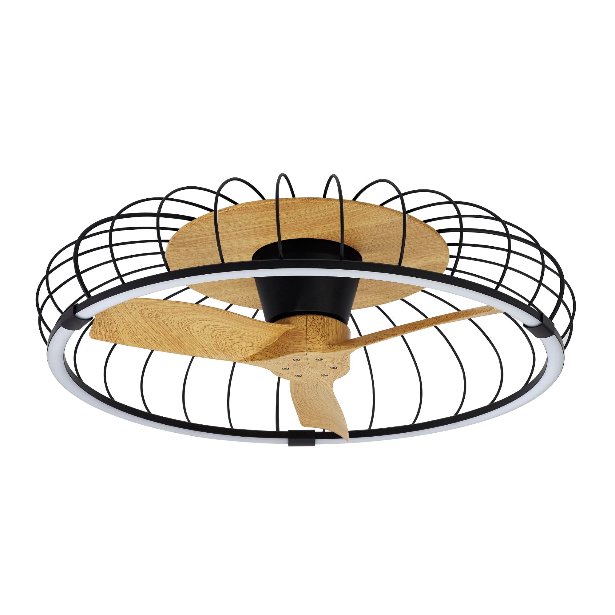 Mantra - Nature LED Dimmable Ceiling Light With Built - In Fan - Remote Control, APP Control, - Luminosity Designs Ltd