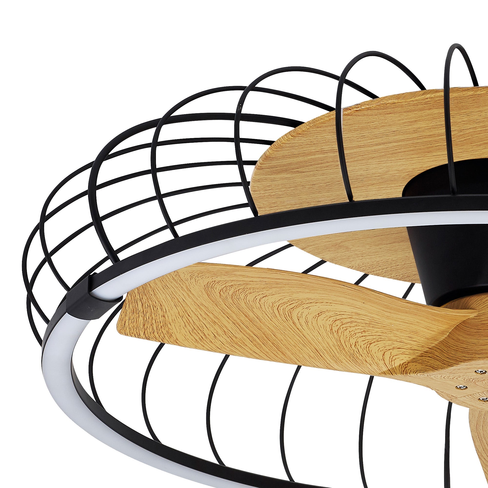 Mantra - Nature LED Dimmable Ceiling Light With Built - In Fan - Remote Control, APP Control, - Luminosity Designs Ltd