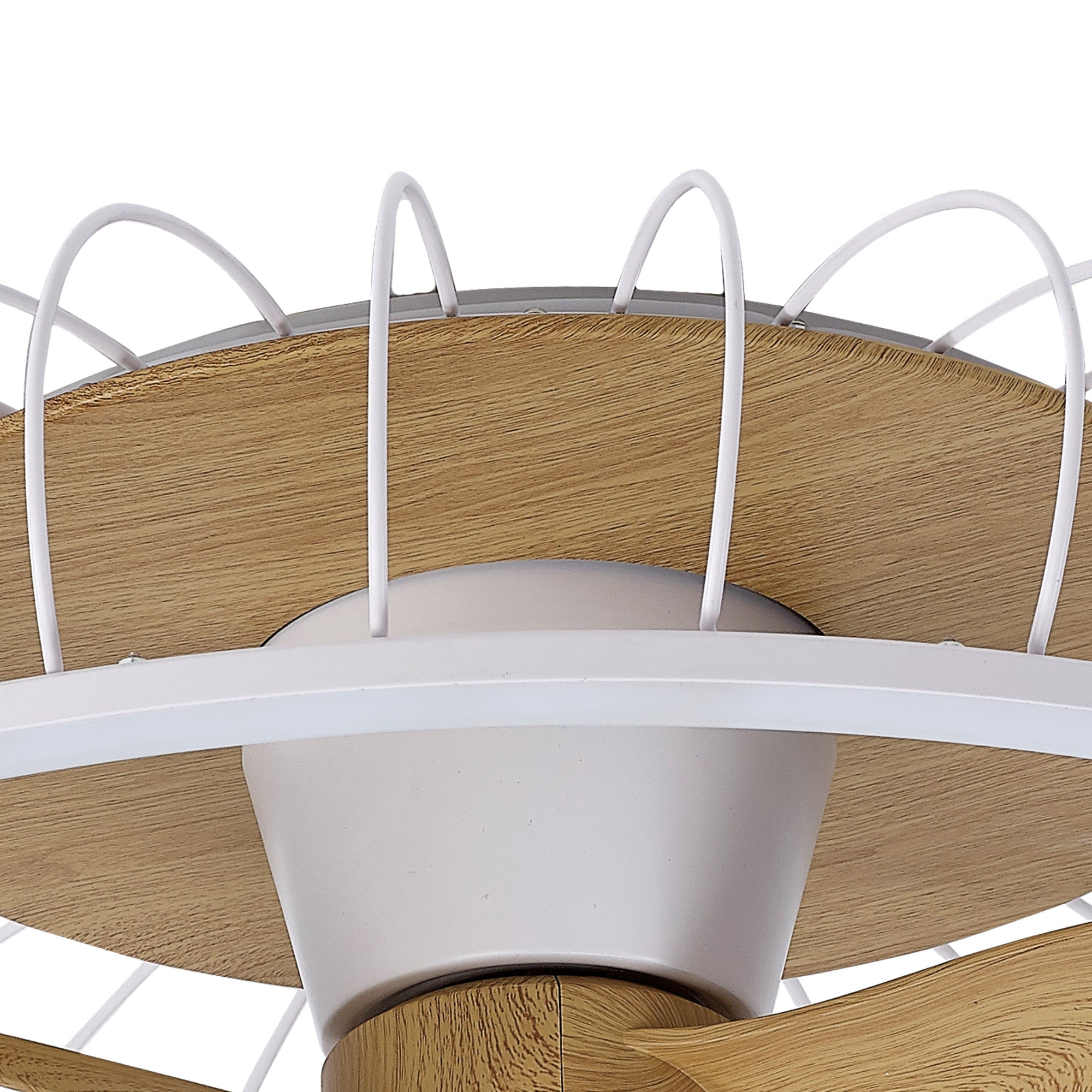 Mantra - Nature LED Dimmable Ceiling Light With Built - In Fan - Remote Control, APP Control, - Luminosity Designs Ltd