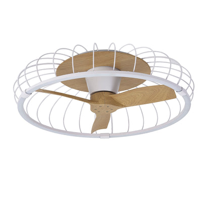 Nature LED Dimmable Ceiling Light With Built-In Fan - Remote Control, APP Control,