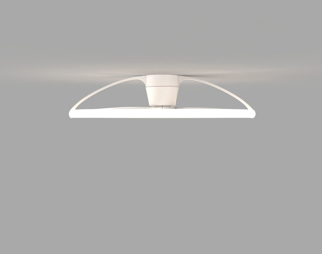 Mantra - Nepal LED Dimmable Ceiling Light With Built - In Fan - Remote Control, VOICE/APP Control, - Luminosity Designs Ltd