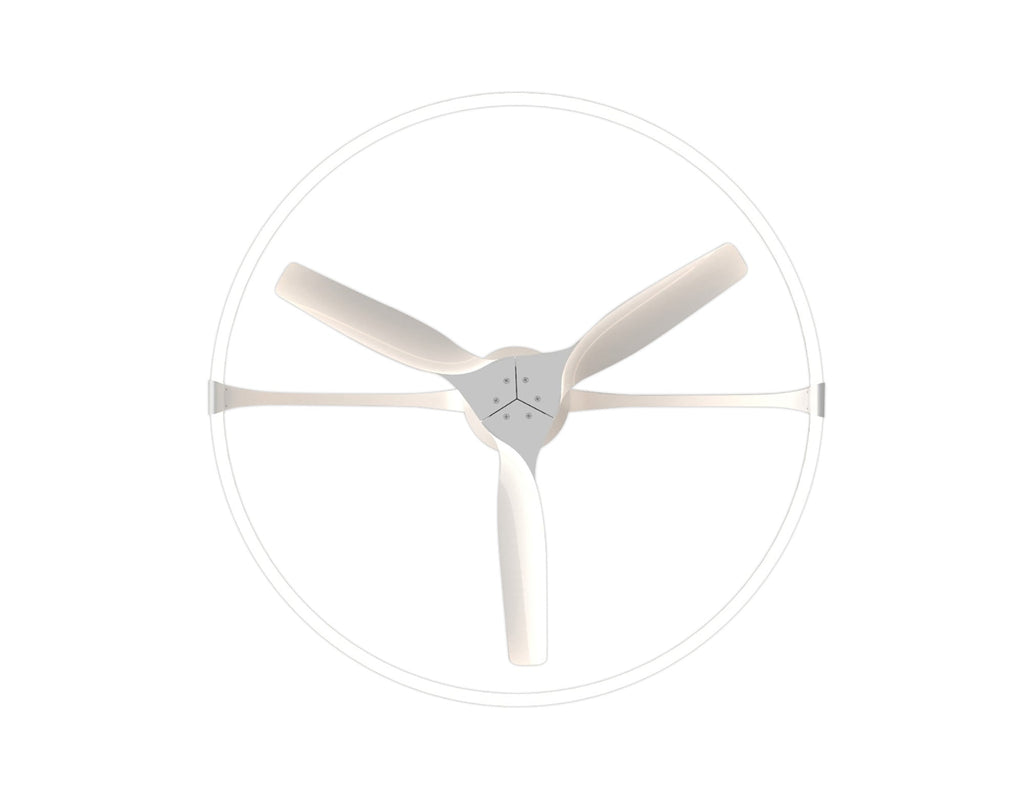 Mantra - Nepal LED Dimmable Ceiling Light With Built - In Fan - Remote Control, VOICE/APP Control, - Luminosity Designs Ltd