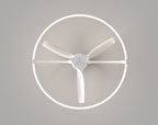 Mantra - Nepal LED Dimmable Ceiling Light With Built - In Fan - Remote Control, VOICE/APP Control, - Luminosity Designs Ltd