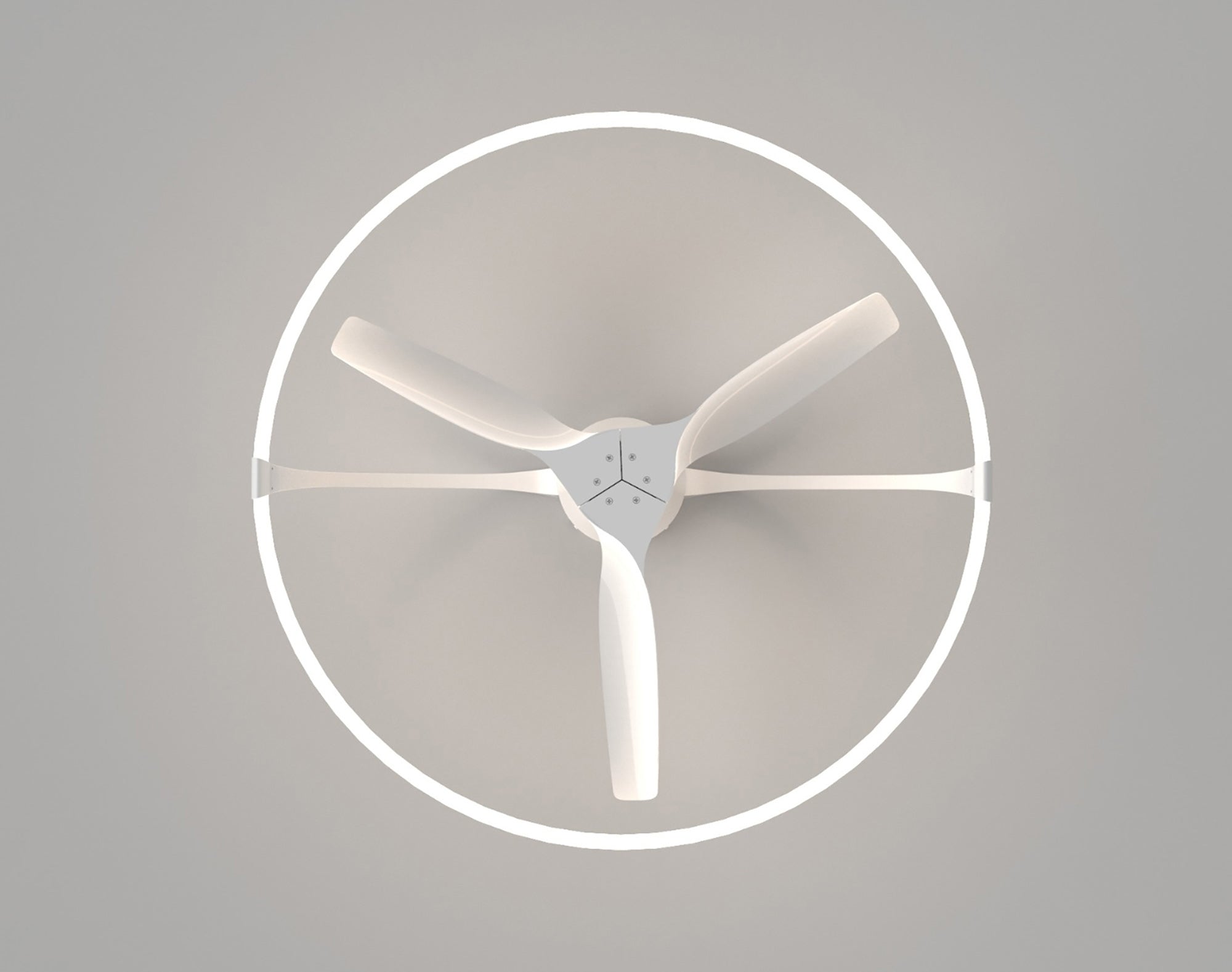 Mantra - Nepal LED Dimmable Ceiling Light With Built - In Fan - Remote Control, VOICE/APP Control, - Luminosity Designs Ltd