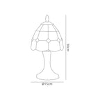 Luminosity Designs - Neptune Tiffany Table Lamp - Luminosity Designs Ltd