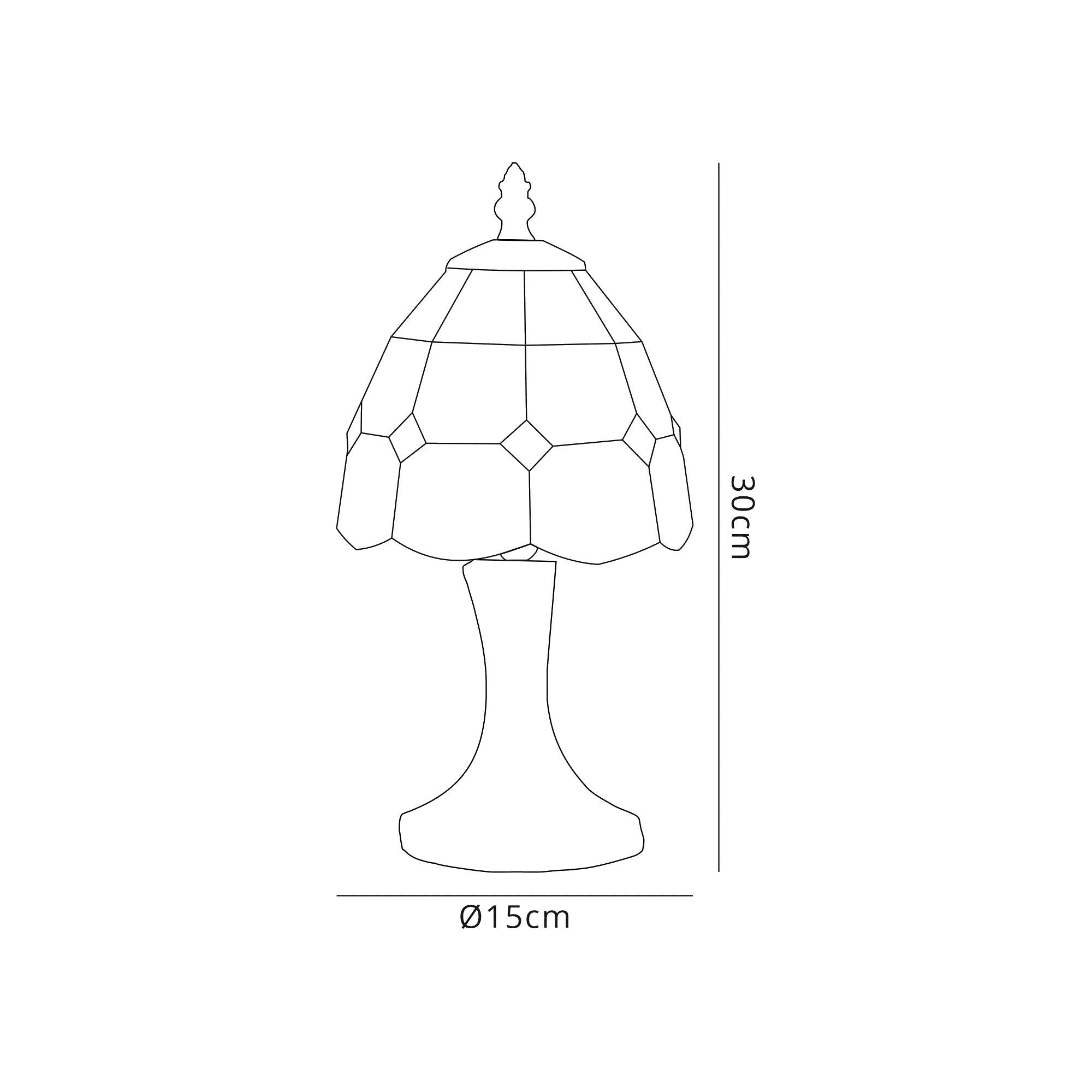 Luminosity Designs - Neptune Tiffany Table Lamp - Luminosity Designs Ltd