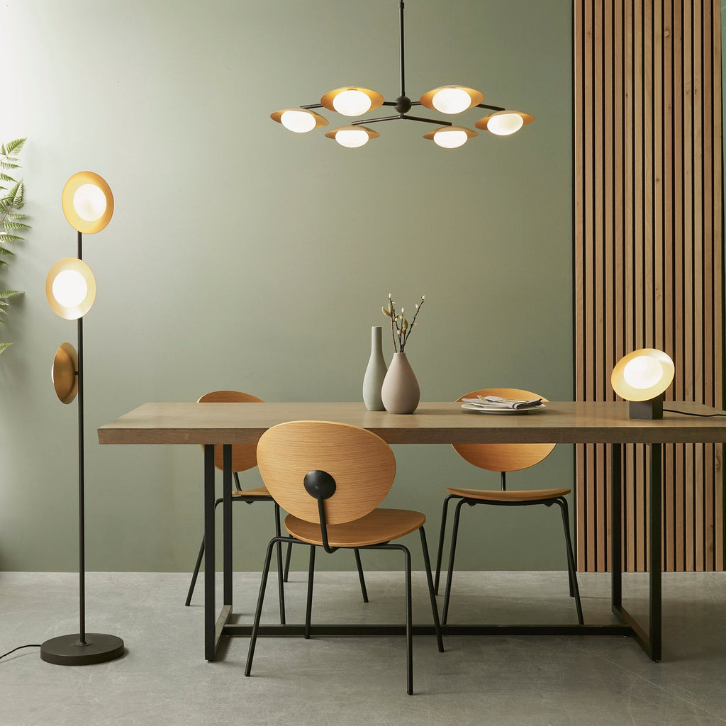 Luminosity Designs - Network 3 Light Floor Lamp - Luminosity Designs Ltd