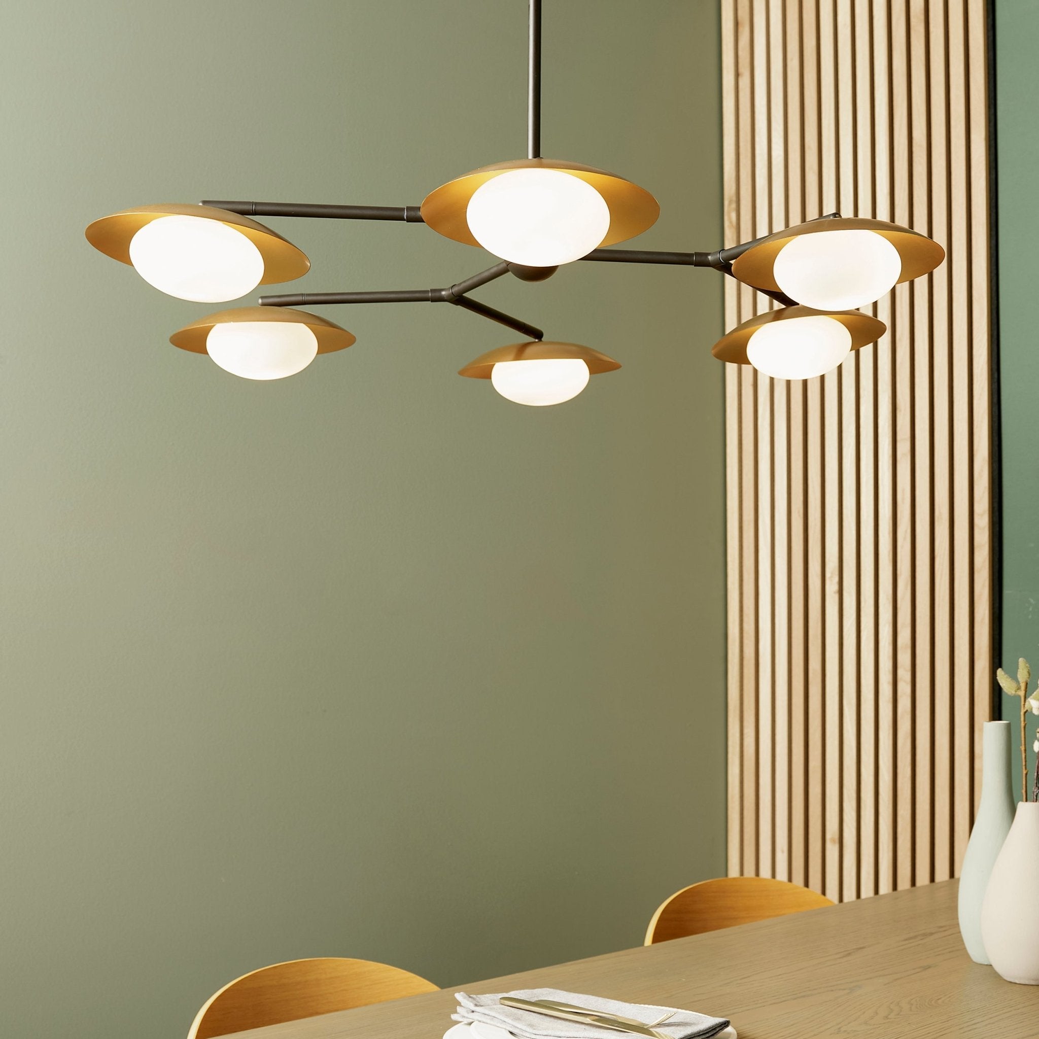 Luminosity Designs - Network 6 Light Modern Pendant - Luminosity Designs Ltd