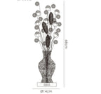 Luminosity Designs - Nevada Crystal Flower Table Lamp by Cassia Twigue - Luminosity Designs Ltd