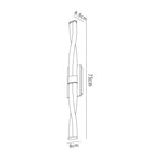 Luminosity Designs - Nevada Wall Light - Luminosity Designs Ltd