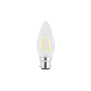 Integral LED - NON Dimmable Filament LED Candle Bulb - 2w (20w) - Luminosity Designs Ltd