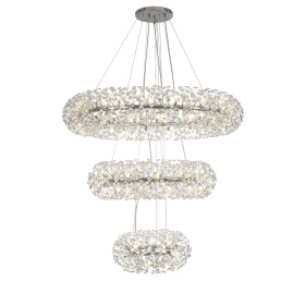 Luminosity Designs - Opulence Crystal 3 Tier Chandelier - Luminosity Designs Ltd