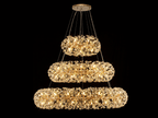Luminosity Designs - Opulence Crystal 3 Tier Chandelier - Luminosity Designs Ltd