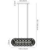 Luminosity Designs - Opulence Crystal Bar - Luminosity Designs Ltd