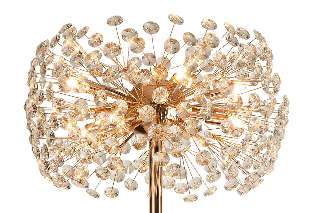 Luminosity Designs - Opulence Crystal Floor Lamp - Luminosity Designs Ltd