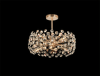 Luminosity Designs - Opulence Crystal Semi Flush - Luminosity Designs Ltd