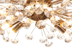 Luminosity Designs - Opulence Crystal Semi Flush - Luminosity Designs Ltd