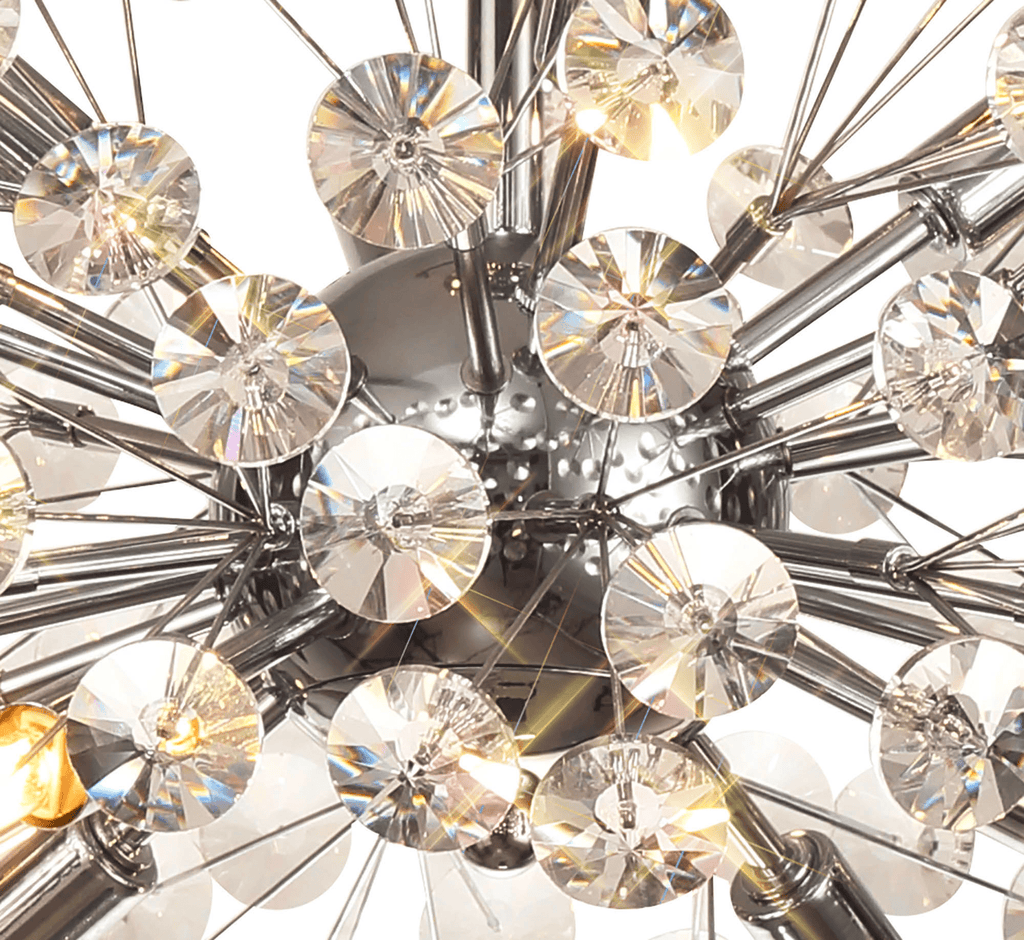 Luminosity Designs - Opulence Crystal Semi Flush - Luminosity Designs Ltd
